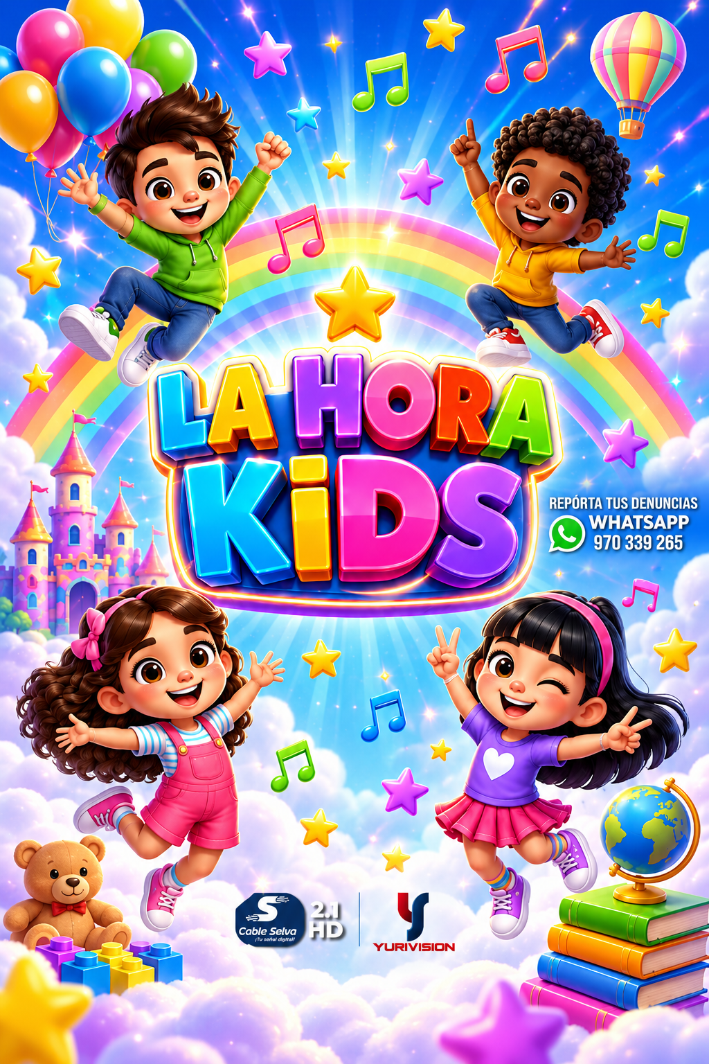 ¡Momentos llenos de imaginación, emoción y entretenimiento para grandes y pequeños!